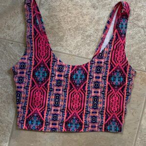 size XS      pink and forever 21 tops